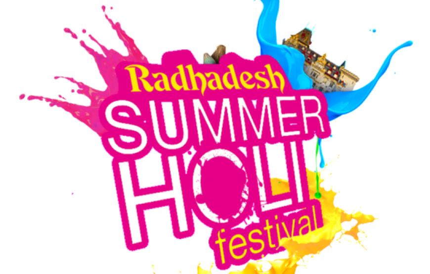 ANNUAL MEGA TRIP: Summer Holi Festival at Radhadesh 27 July